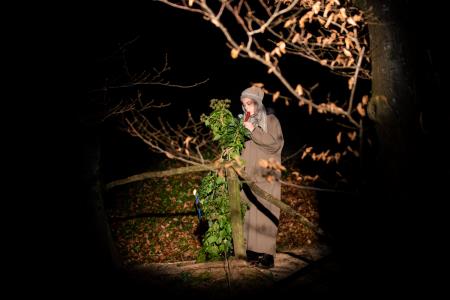 Zadnja uprizoritev predstave Božična noč v sezoni 2019-2020 3